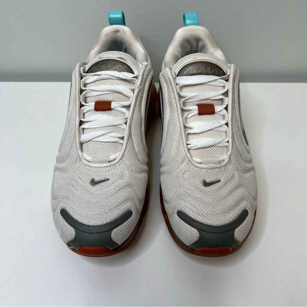 Nike Air Max 720 White Running Shoes Sneakers Womens 7 BV6484-001 - Picture 3 of 9